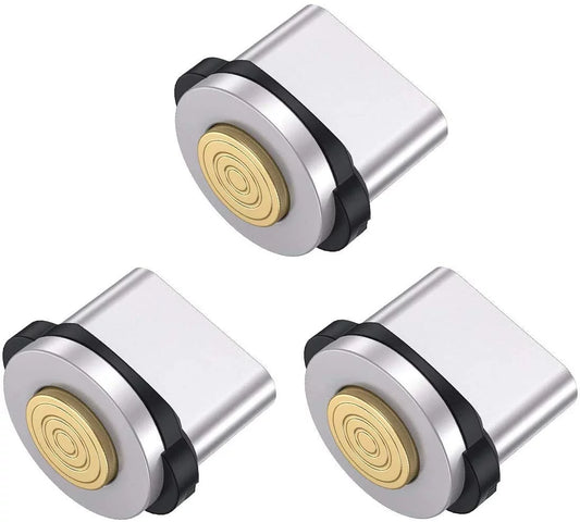 "Gen2 Magnetic Connector Tips Head for Type C Android Devices (3 Pack), Magnetic Phone Cable Adapter for Sizeamsung"